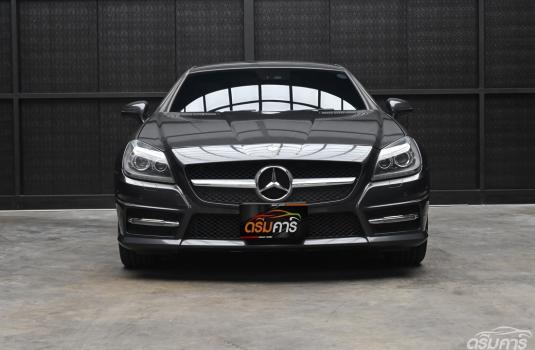 Mercedes-Benz SLK200 1.8 R172 ( 2015 ) AMG Carbon Look BlueEFFICIENCY Convertible ภาพที่ 3
